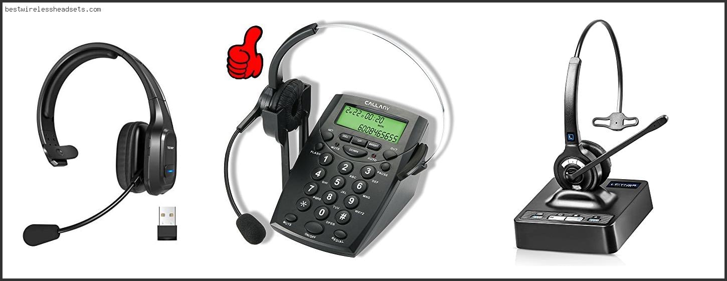 Best Home Office Phone With Wireless Headset