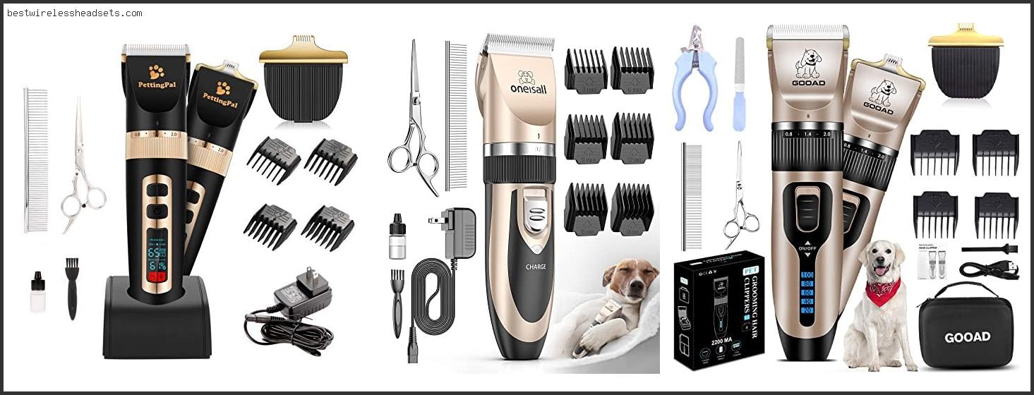 Top 10 Best Electric Dog Grooming Clippers [2022]