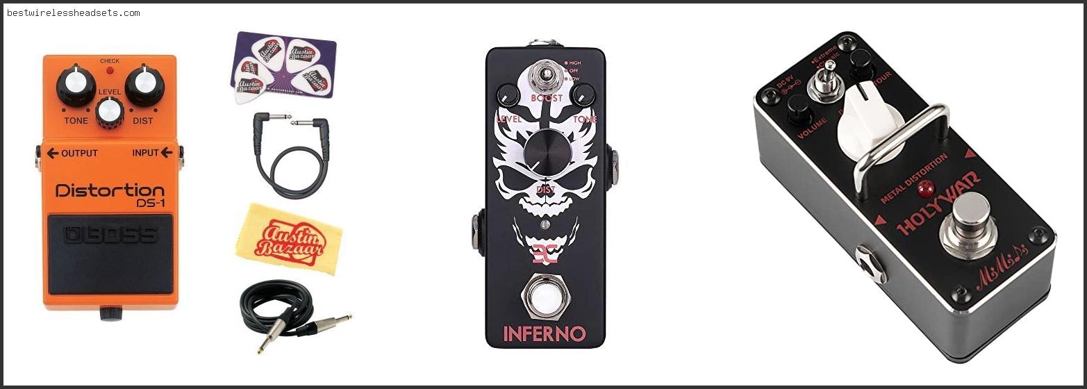 Best Electric Guitar Distortion Pedal