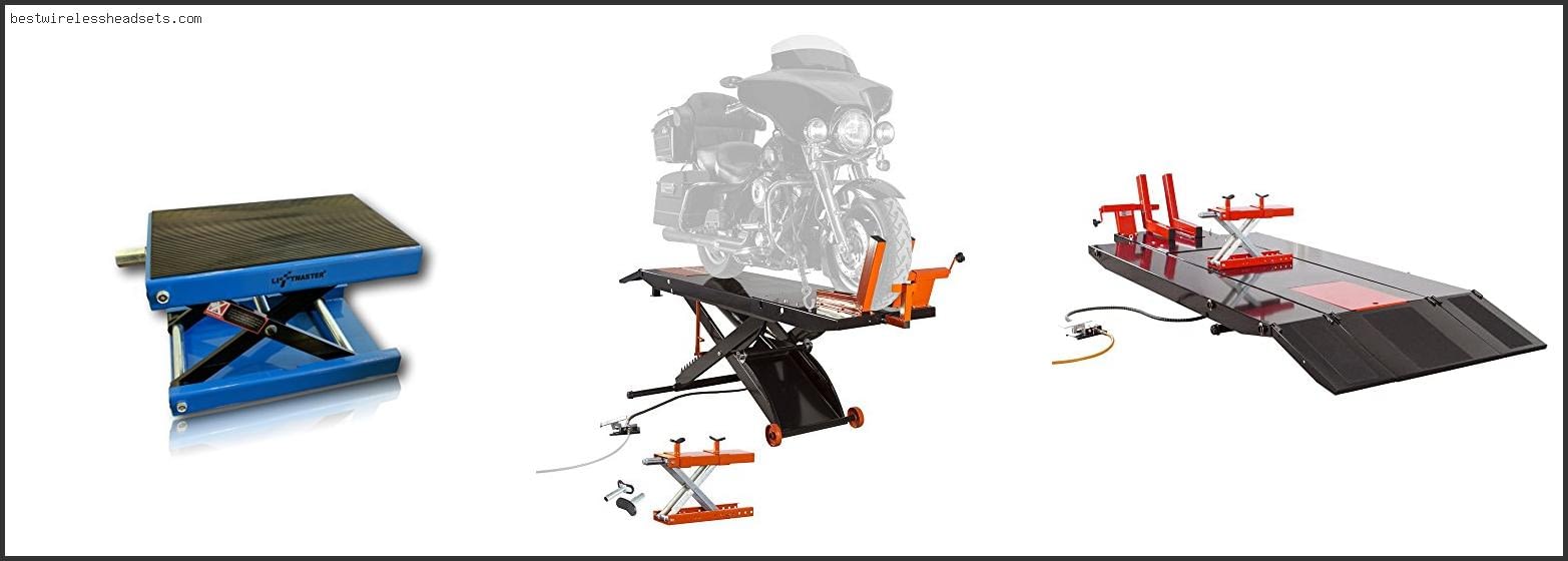 Best Electric Motorcycle Lift Table